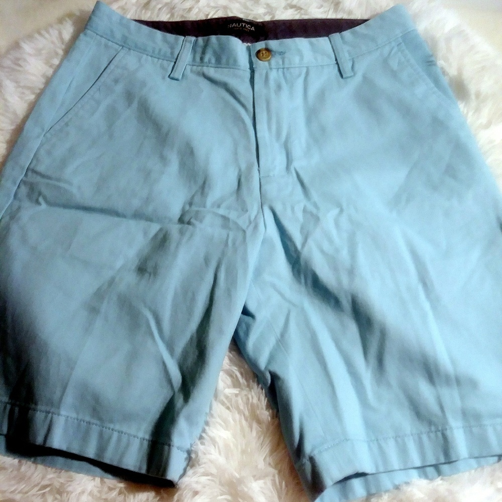 Men's Nautica ocean blue shorts